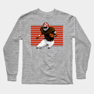 Cleveland Pixel Running Back Long Sleeve T-Shirt